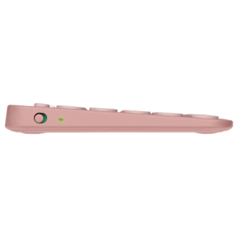 Clavier sans fil Logitech Pebble Keys 2 K380s - Tons de rose (Azerty)