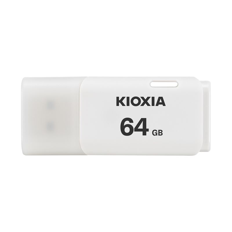 CLE USB KIOXIA 64GB 2.0 HAYABUSA WHITE
