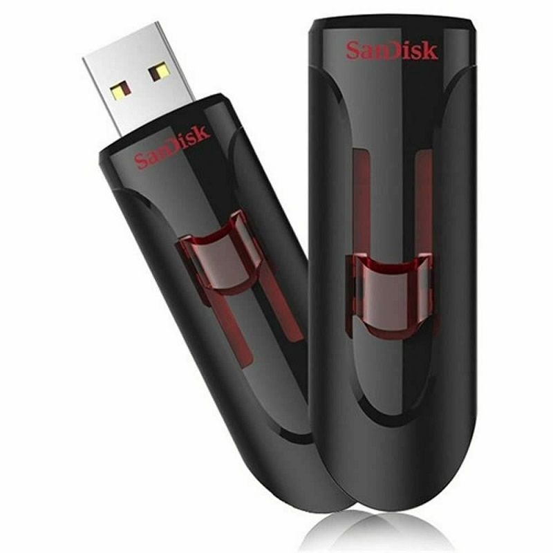 CLE USB SANDISK CRUSER GLIDE 128GB 3.0 NOIR
