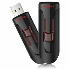 CLE USB SANDISK CRUSER GLIDE 64GB 3.0 NOIR