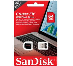 CLE USB SANDISK CRUZER FIT 64GB 2.0