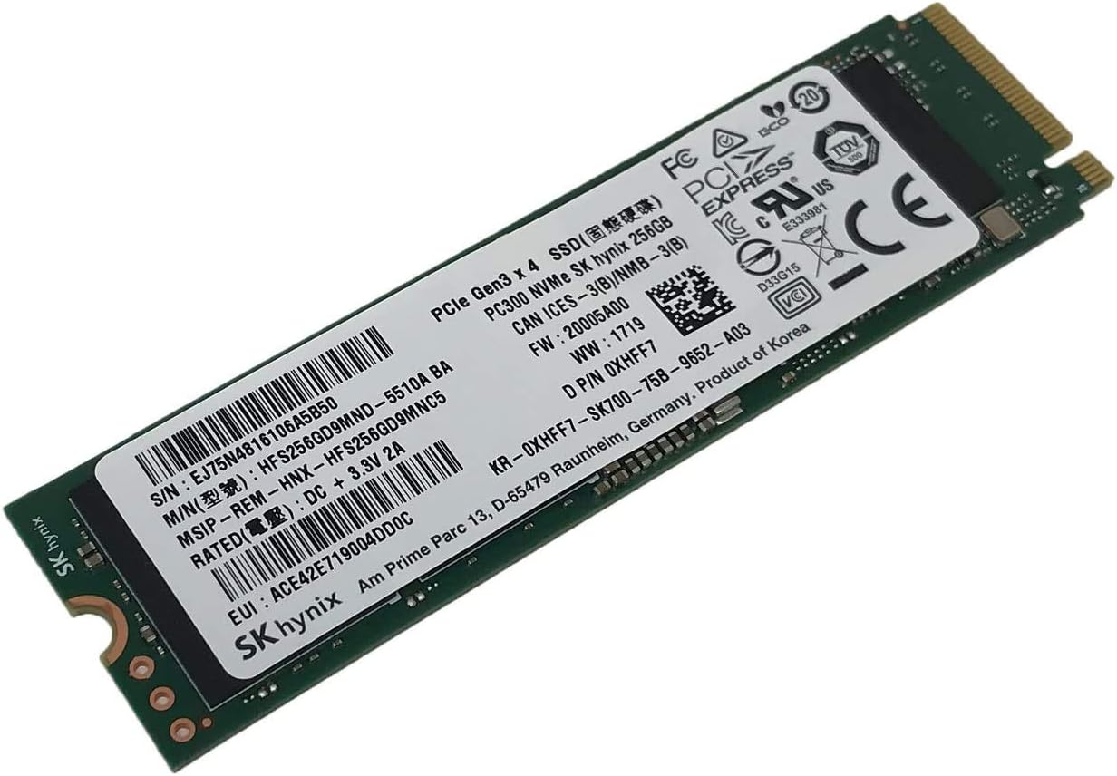 DISQUE DUR INTERNE SK HYNIX SSD V900 256GB M.2 2280