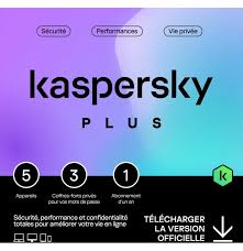 ANTIVIRUS KASPERSKY PLUS INTERNET SECURITE 5POSTE ANTI-PHISHING ET PARE-FEU 2023
