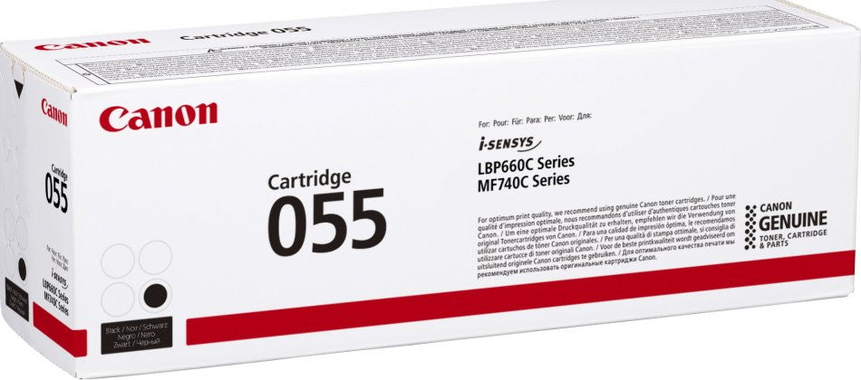 Canon 055 Cartouche de toner 1 pièce(s) Original Noir (3016C002AA)