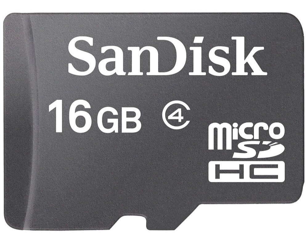 Carte Mémoire MicroSDHC SanDisk 16 Go (SDSDQM-016G-B35)