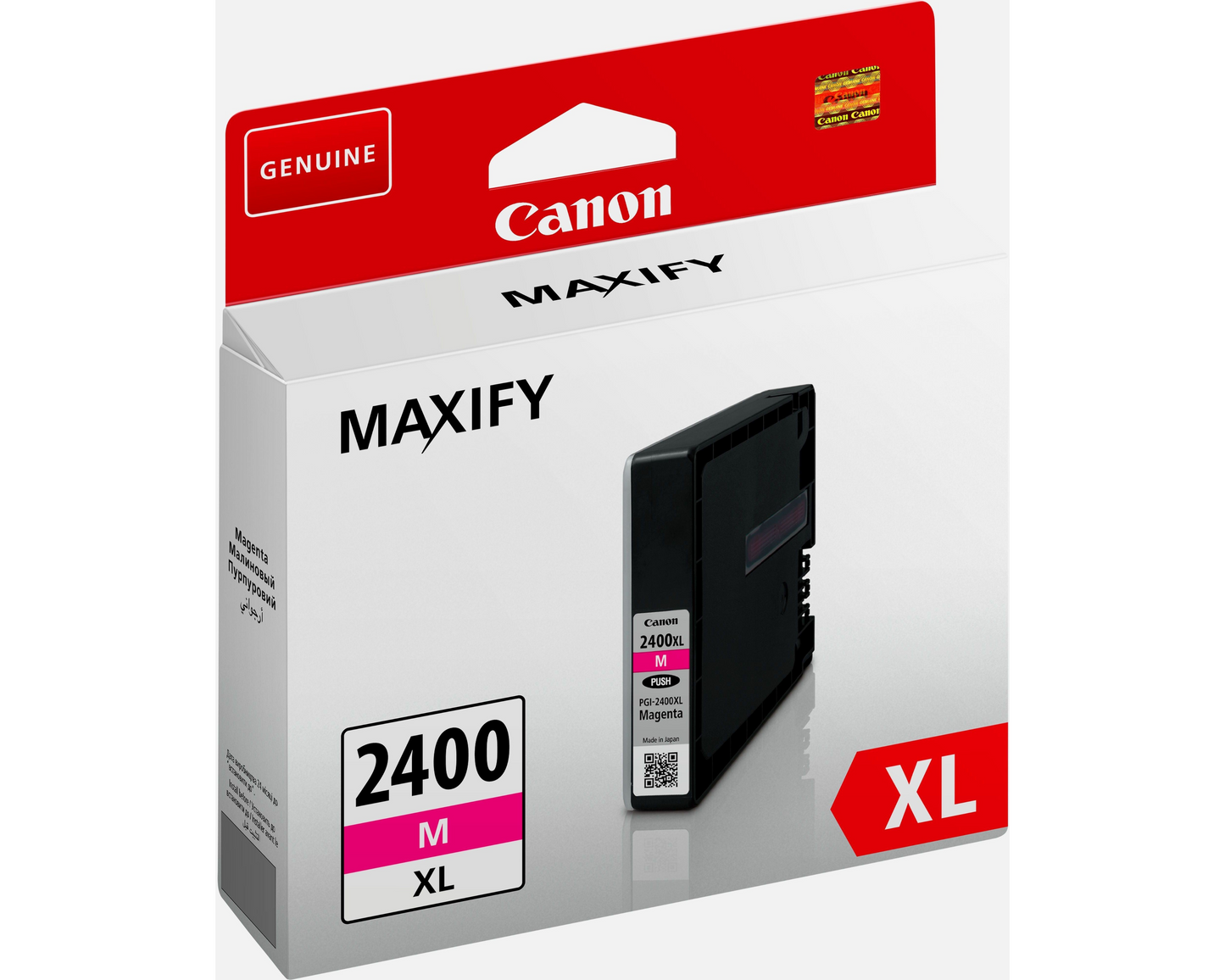 Canon PGI-2400XL M Magenta - Cartouche d'encre grande capacité Canon d'origine (9275B001AA)