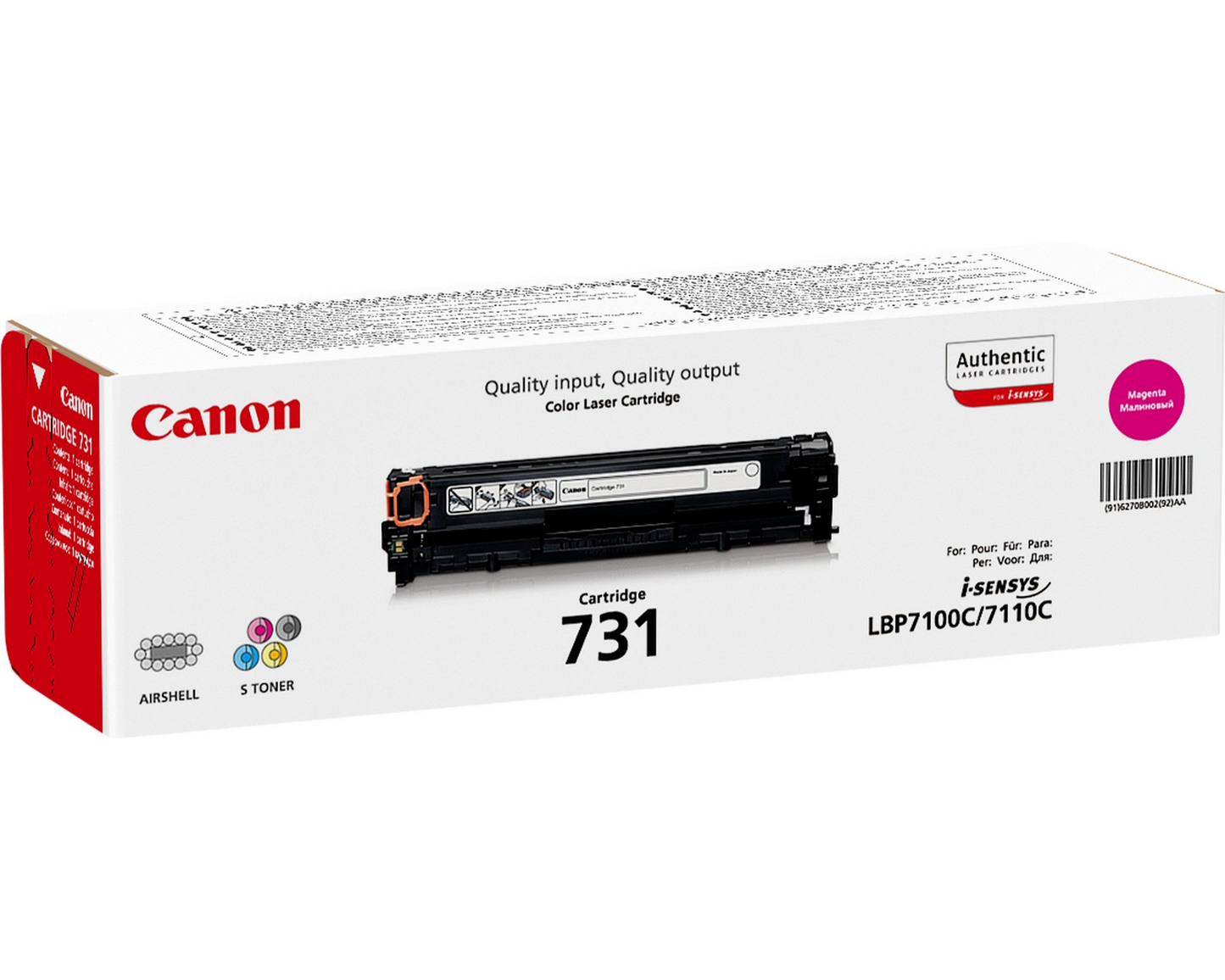 Canon 731 Magenta - Toner Canon d'origine (6270B002AA)