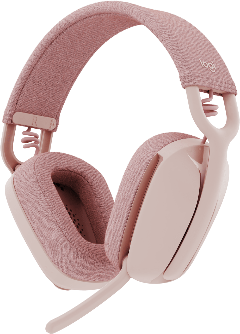 Casque sans fil Logitech Zone Vibe 100 - Rose (981-001224)