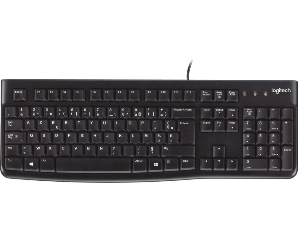 CLAVIER LOGITECH USB K120 AZERTY