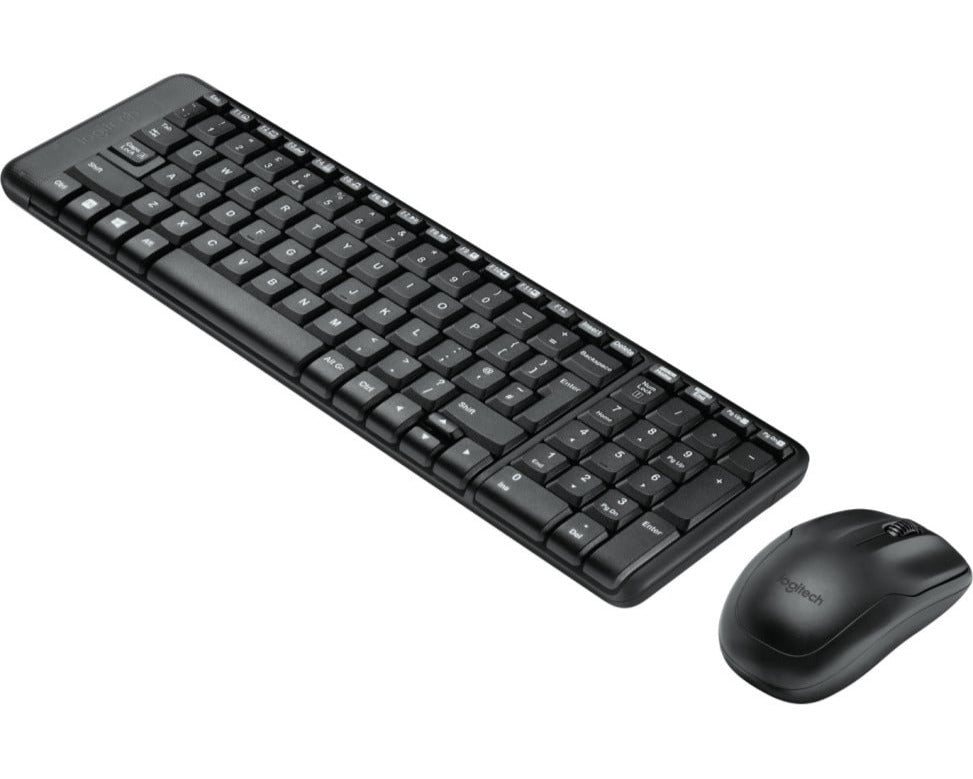 Clavier et souris sans fil Logitech MK220 - AZERTY (920-008318)