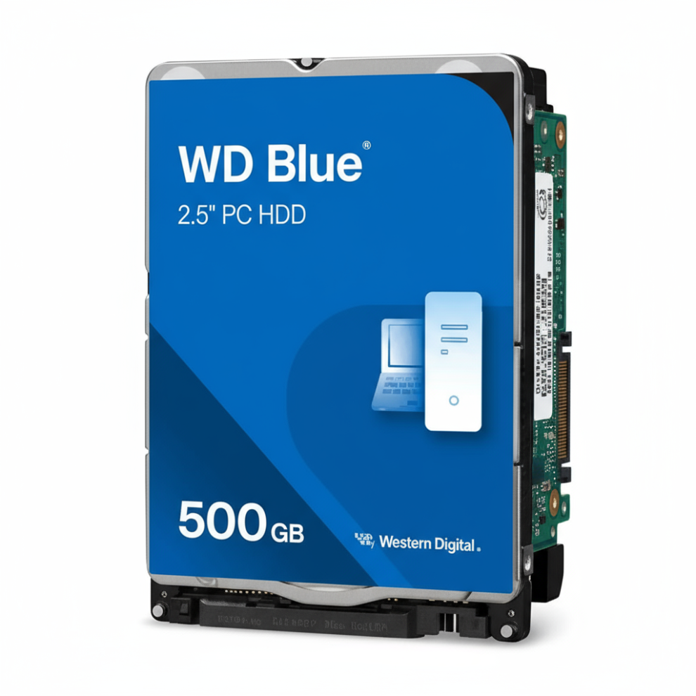 DISQUE DUR INTERNE WESTERN DIGITAL HDD 500GB 2.5" POUR PC PORTABLE