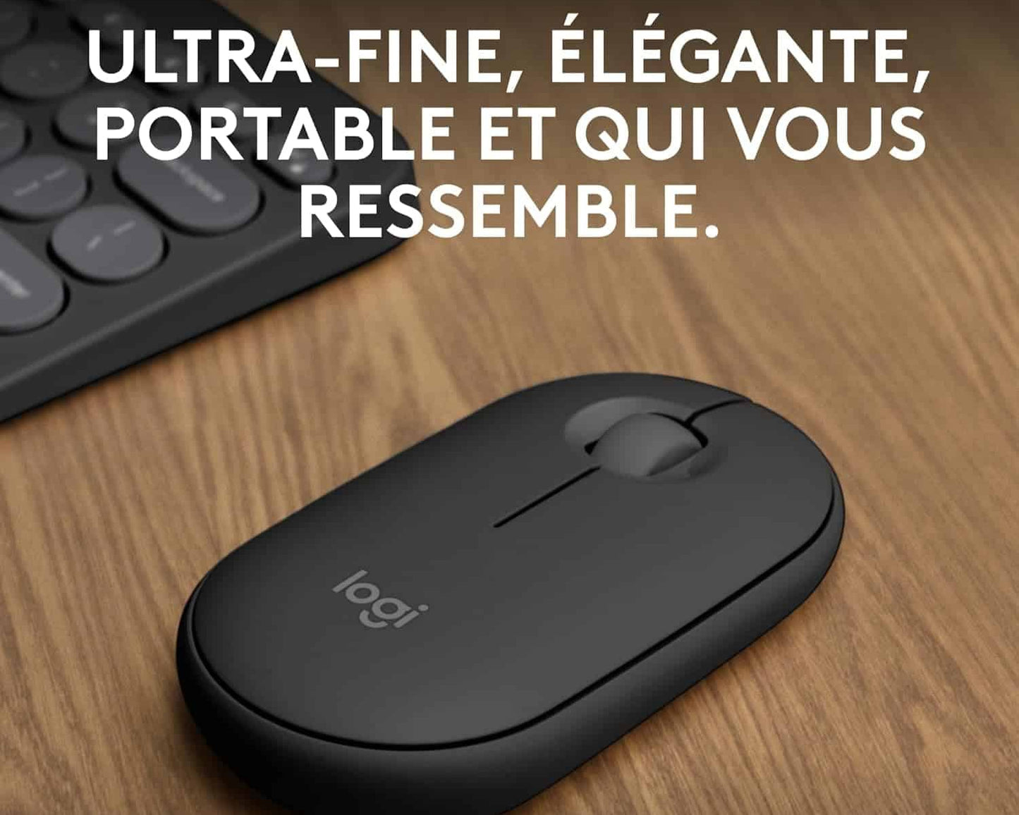 Logitech Pebble 2 M350s Souris Sans Fil Bluetooth – Graphite (910-007015)