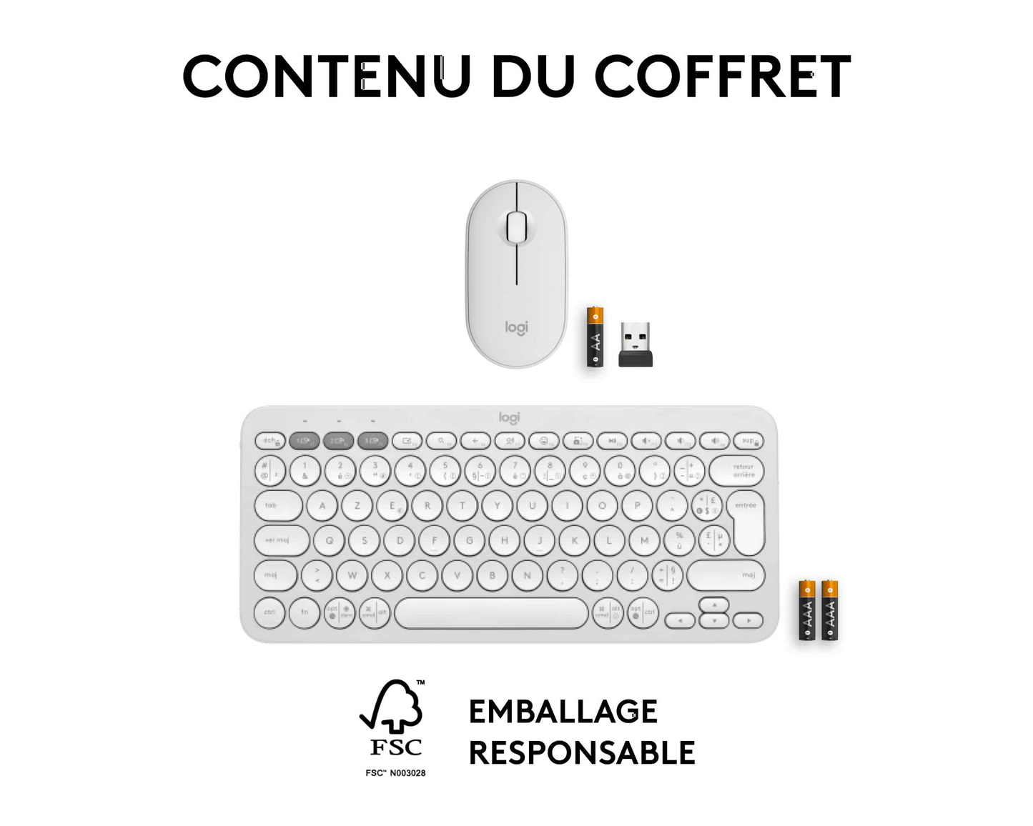 Logitech PEBBLE 2 COMBO – Tonal (920-012210)