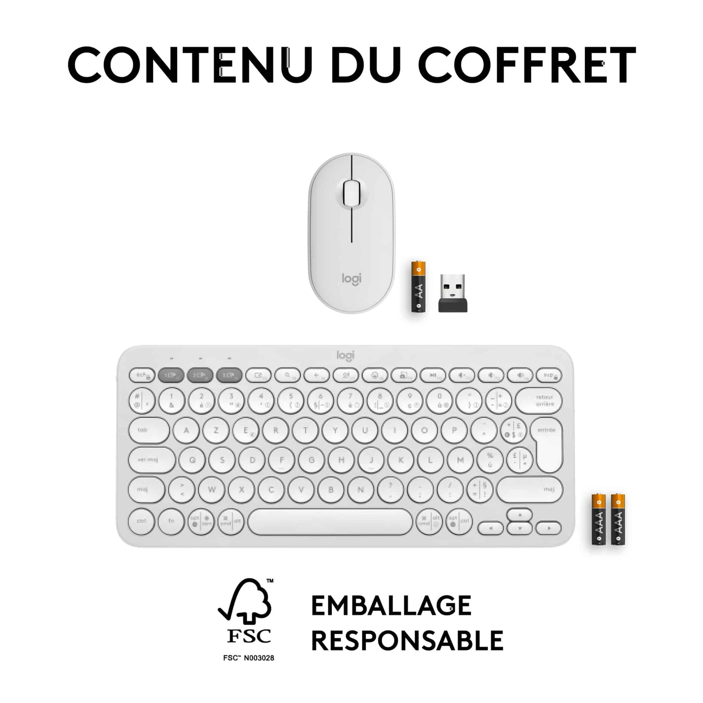 Logitech PEBBLE 2 COMBO – Tonal (920-012210)