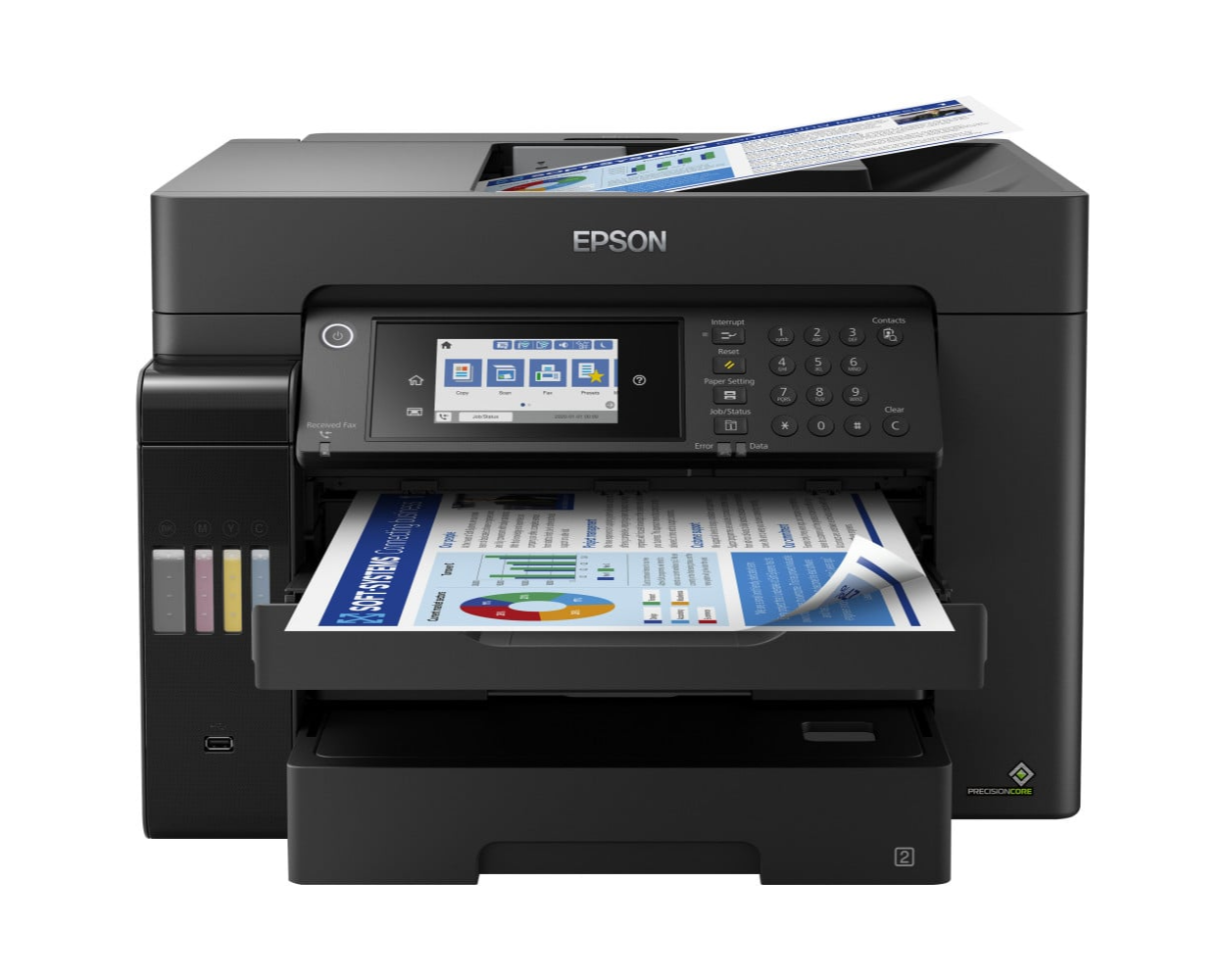 Epson EcoTank L15160 Imprimante A3+ multifonction à réservoirs rechargeables (C11CH71403)