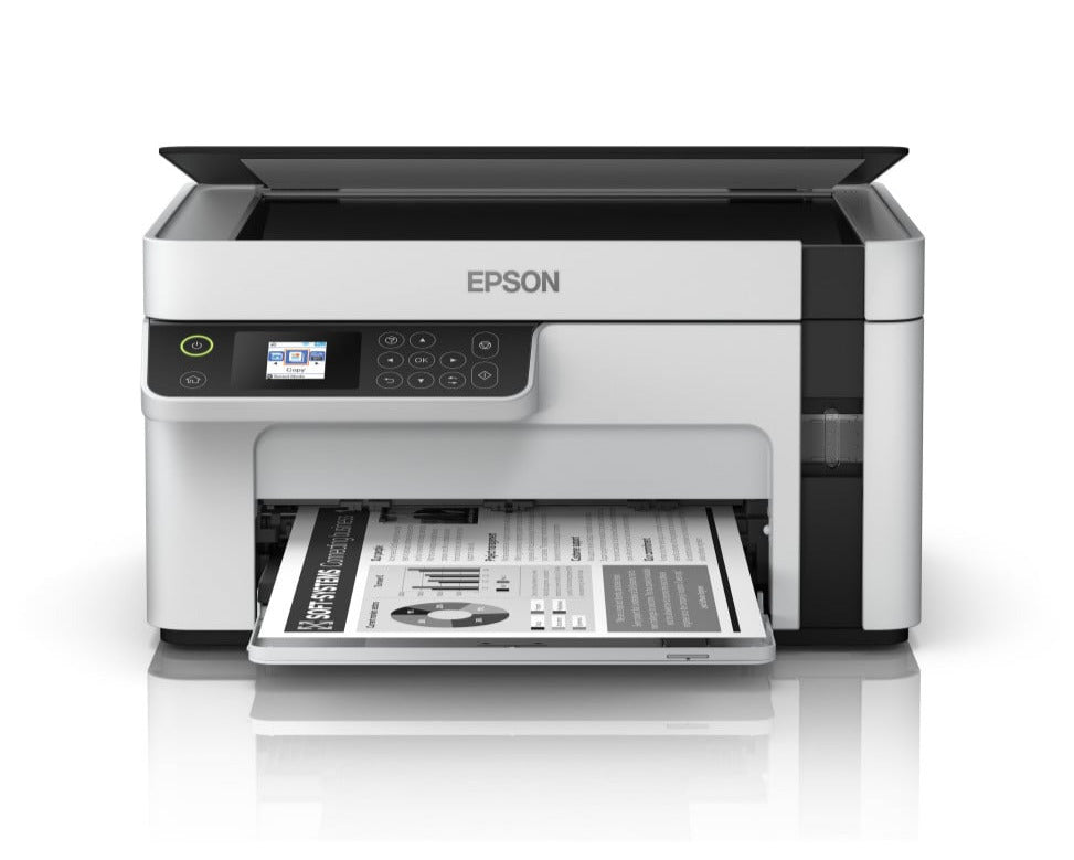 Epson EcoTank M2120 Imprimante multifonction monochrome à réservoirs rechargeables (C11CJ18403)