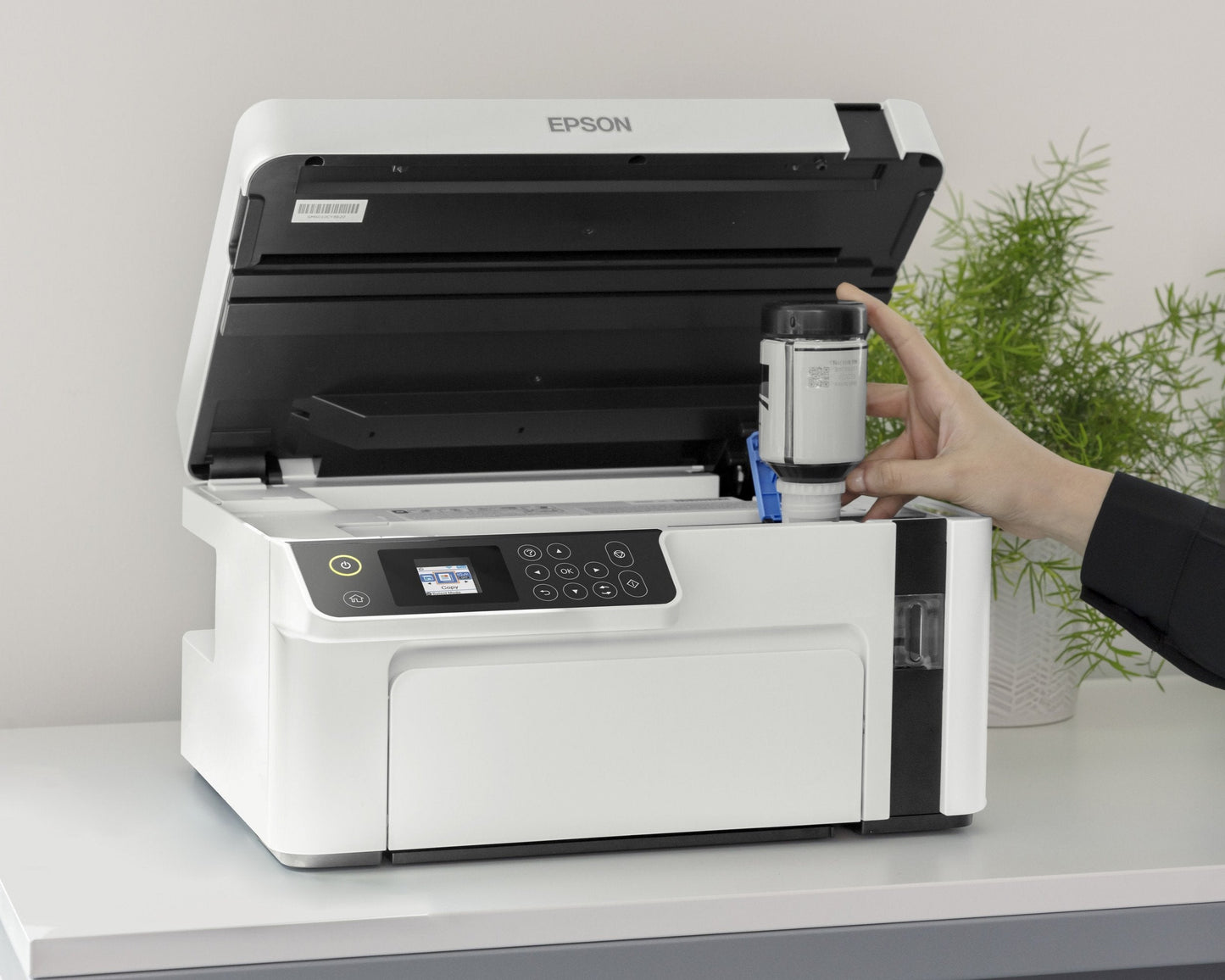 Epson EcoTank M2120 Imprimante multifonction monochrome à réservoirs rechargeables (C11CJ18403)