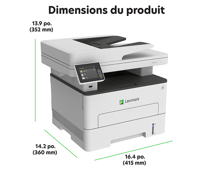 Imprimante Multifonction Laser Monochrome Lexmark MB2236i