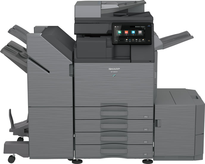 COPIEUR SHARP LASER MONOCHROME MFP BP50M45 A3-A4 4EN1 128Go SSD 45PPM