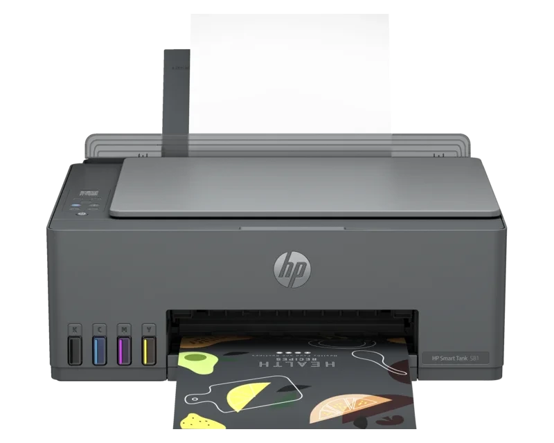 Imprimante HP Smart Tank 581 Multifonction à réservoir rechargeable (4A8D4A)