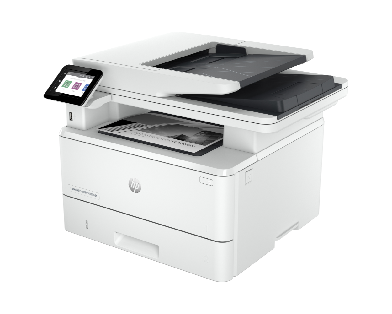 Imprimante Monochrome multifonction HP LaserJet Pro 4103fdn (2Z628A)