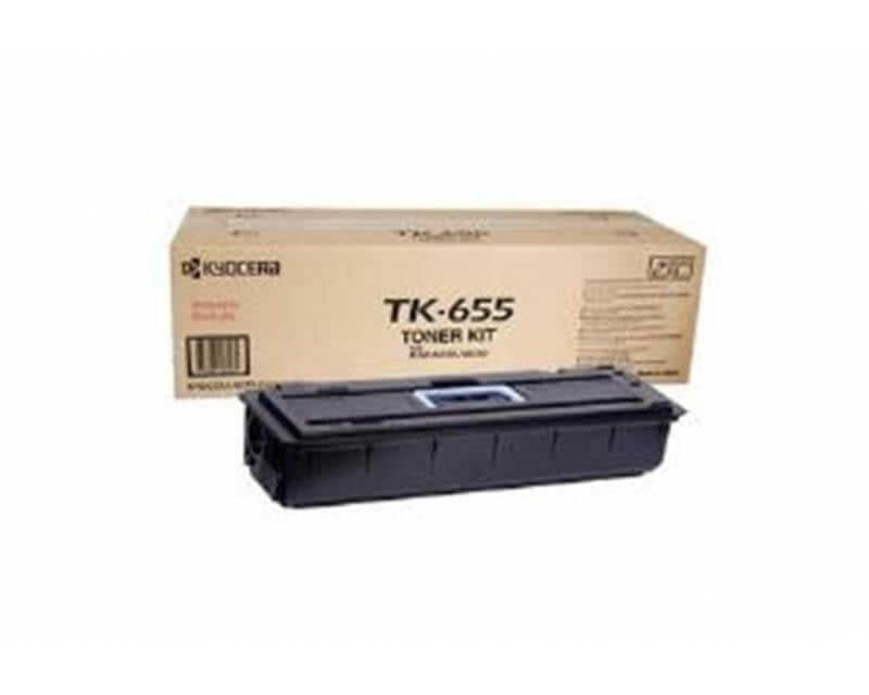 Kyocera TK-655 toner d'origine noir pour KM-6030/8030 - 47000 pages