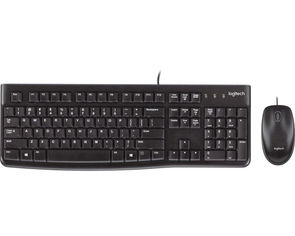 Logitech Desktop MK120 - Ensemble souris + clavier (AZERTY Français)