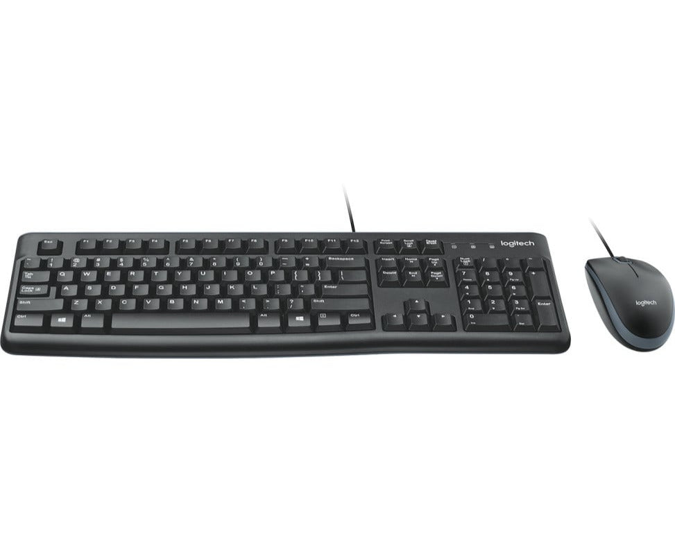 Logitech Desktop MK120 - Ensemble souris + clavier (AZERTY Français)