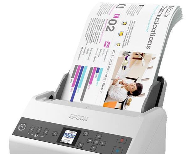 Scanner Epson WorkForce DS-730N (B11B259401BA)