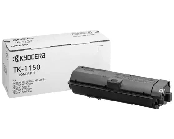 Toner de marque Kyocera TK-1150 / 1T02RV0NL0 noir - 3000 pages