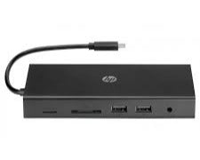 HP Travel USB Type C® Multi Port Hub – Black(1C1Y5AA)