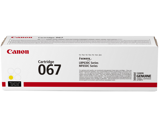 Canon 067 Jaune - Toner Canon d'origine (5099C002AA)