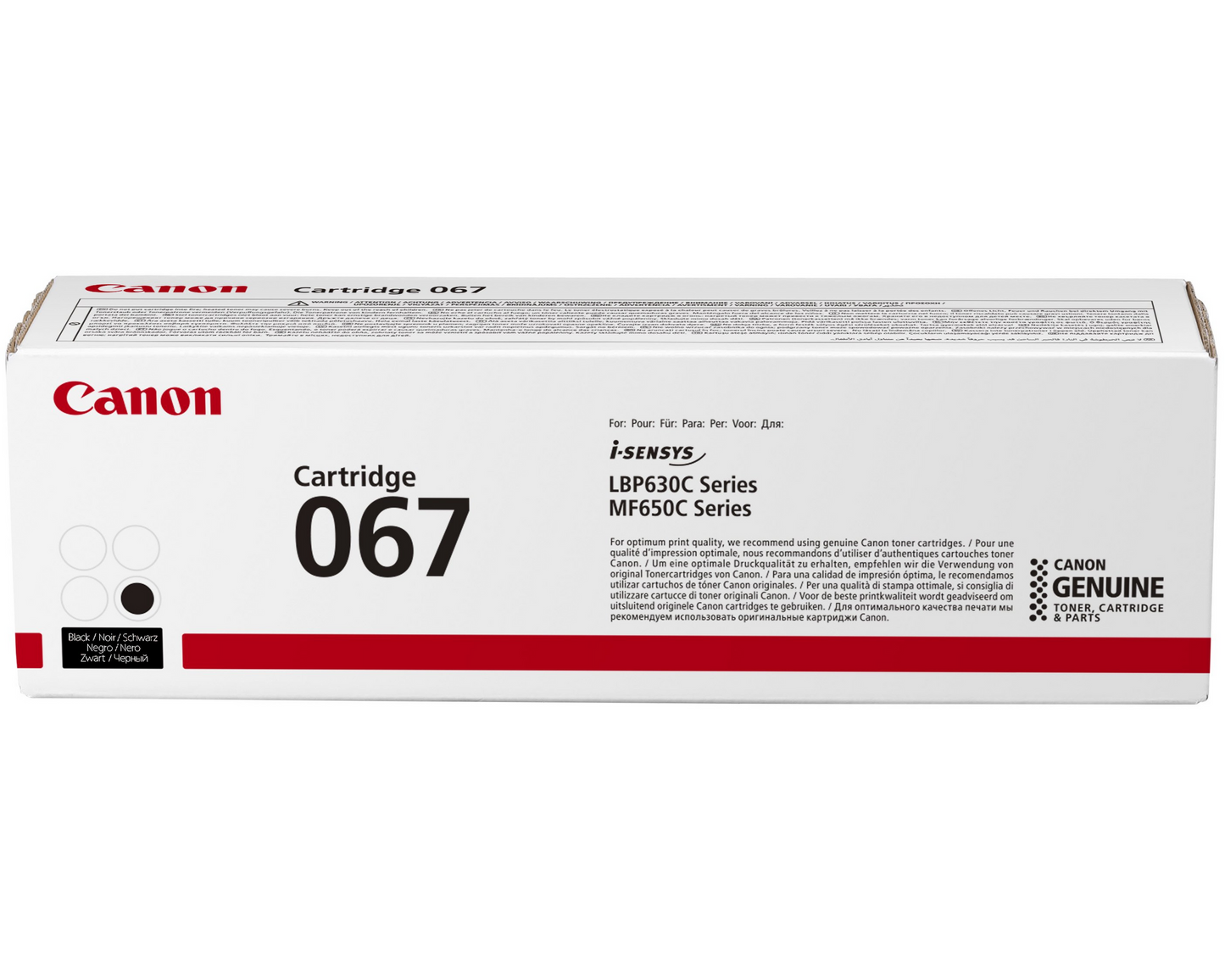Canon 067 Noir - Toner Canon d'origine (5102C002AA)