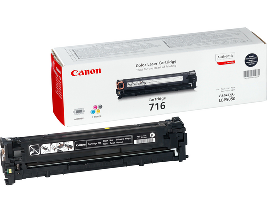 Canon 716 Noir - Toner Canon d'origine (1980B002AA)
