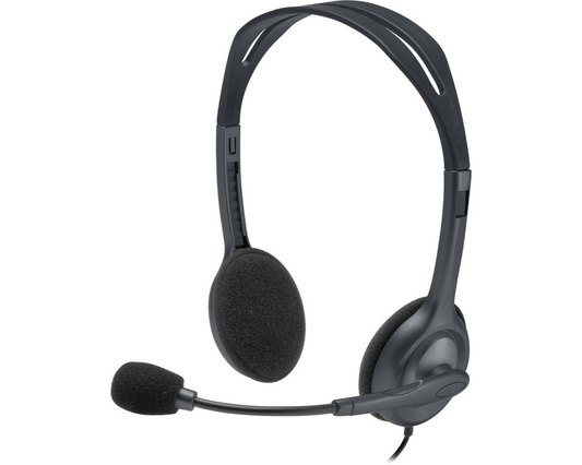 Casque stéréo professionnel H111 Logitech - Jack 3,5 mm (981-000593)
