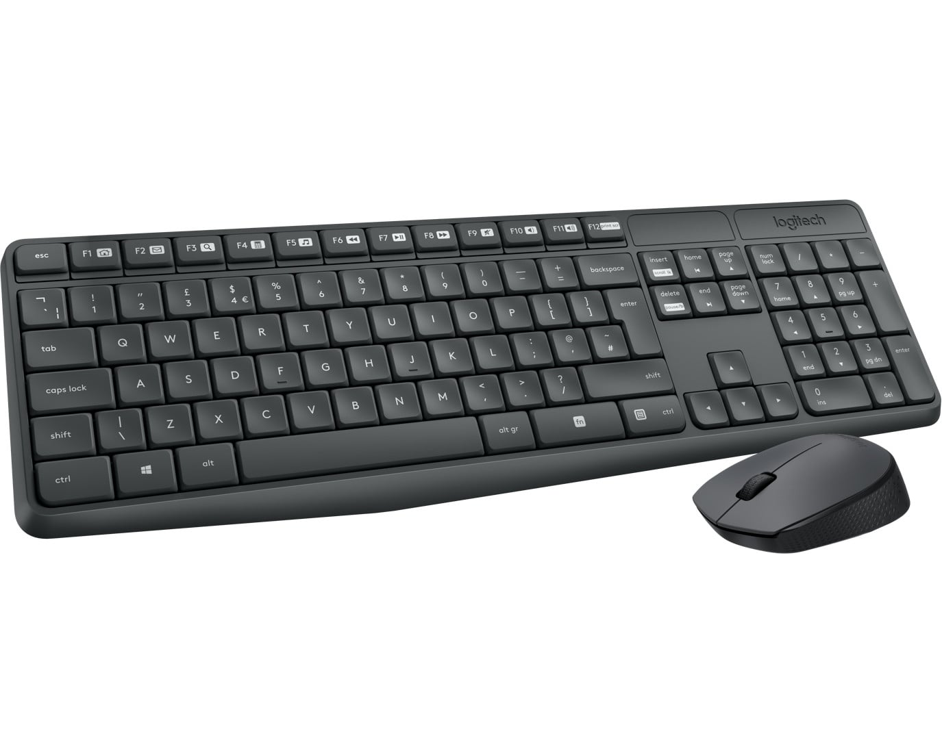 Clavier et souris sans fil Logitech MK235 (AZERTY Français)