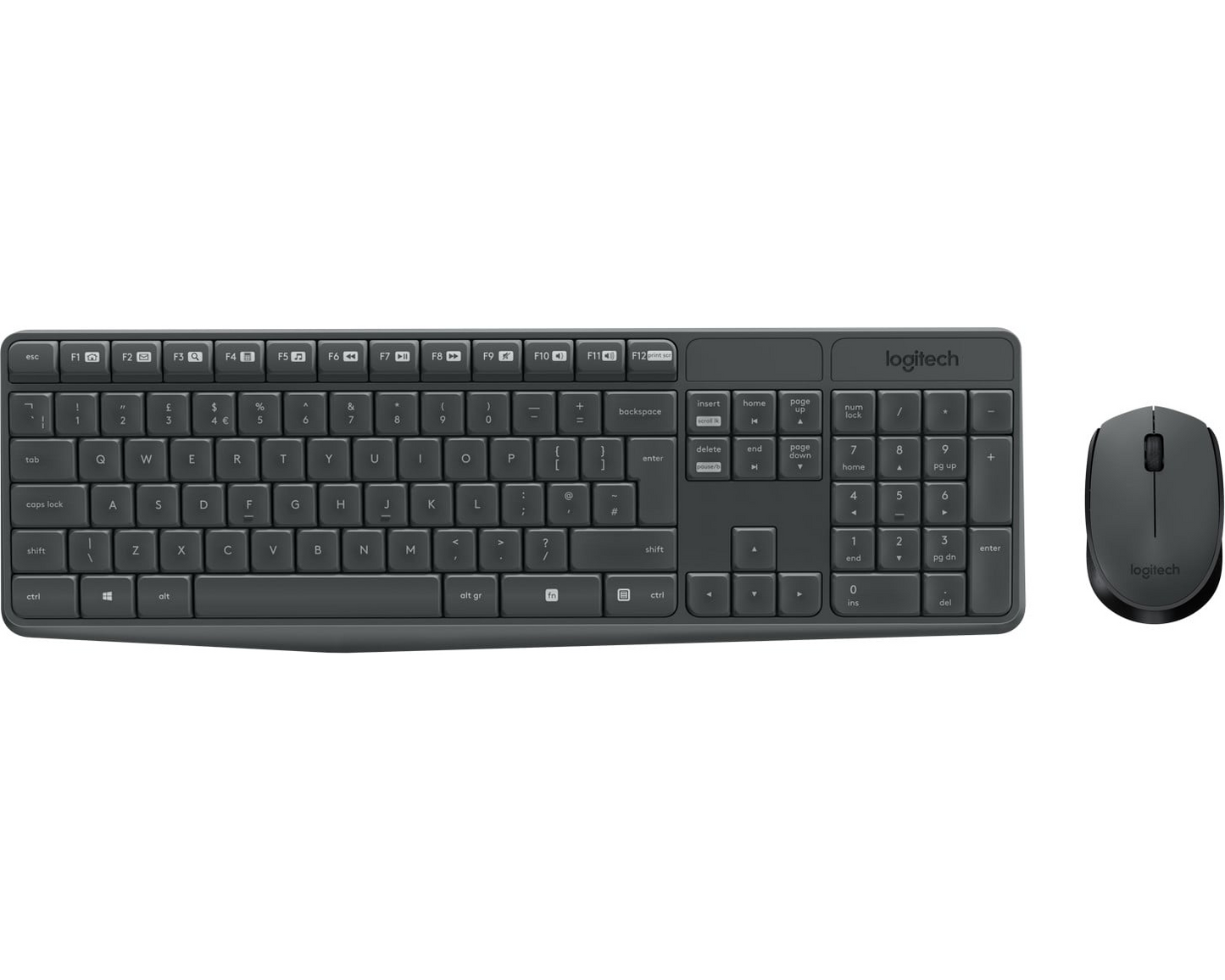 Clavier et souris sans fil Logitech MK235 (AZERTY Français)
