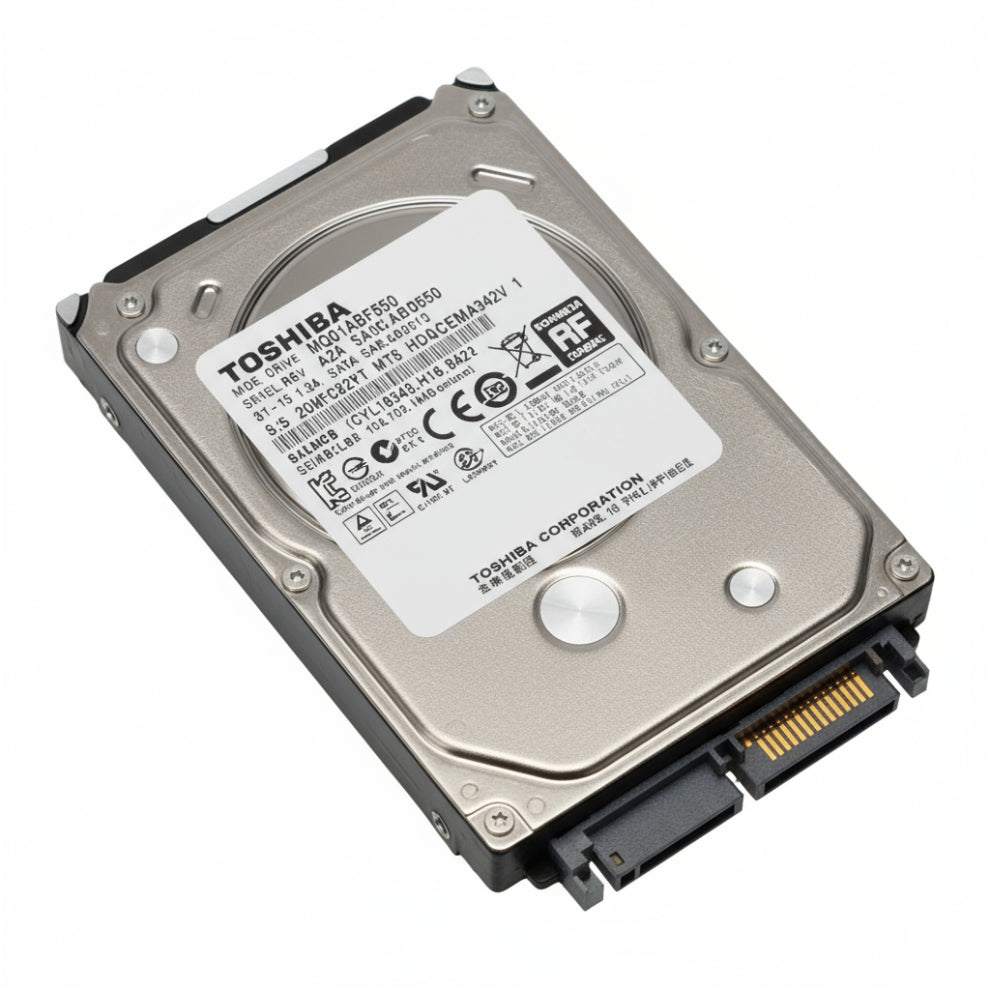 DISQUE DUR INTERNE TOSHIBA HDD 500GB 2,5'' POUR PC PORTABLE