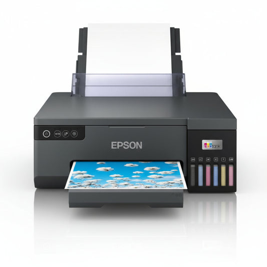 IMPRIMANTE EPSON ECOTANK COULEUR SINGLE L8050W A4 PHOTO IMPRESSION SUR PVC 22PPM 12M