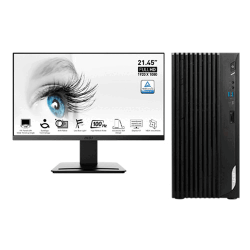 PC BUREAU MSI DP180 i5-14400 ECRAN 21,5PFREEDOS