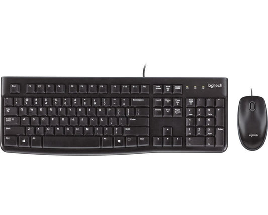 Logitech Desktop MK120 - Ensemble souris + clavier (AZERTY Français)