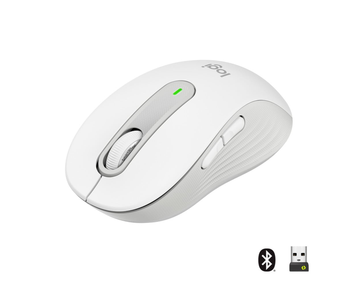 Logitech Signature M650 souris Droitier RF sans fil + Bluetooth Optique 2000 DPI (910-006255)