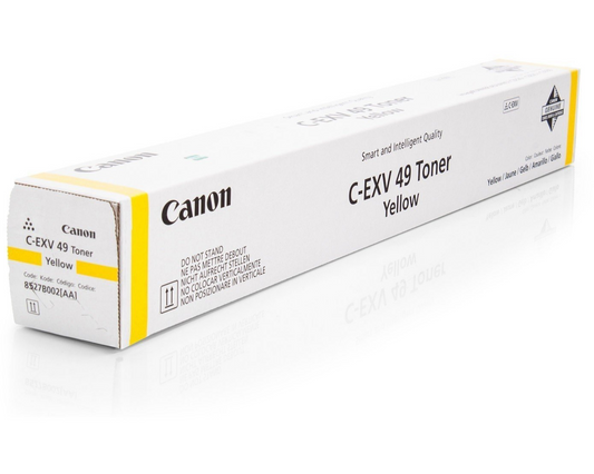Canon C-EXV 49 Jaune - Toner Canon d'origine (8527B002AA)